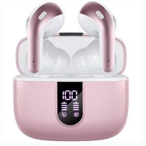 Bluetooth Headphone Wireless Earbud Airpods Pro 2 Charging Case Waterproof PINK